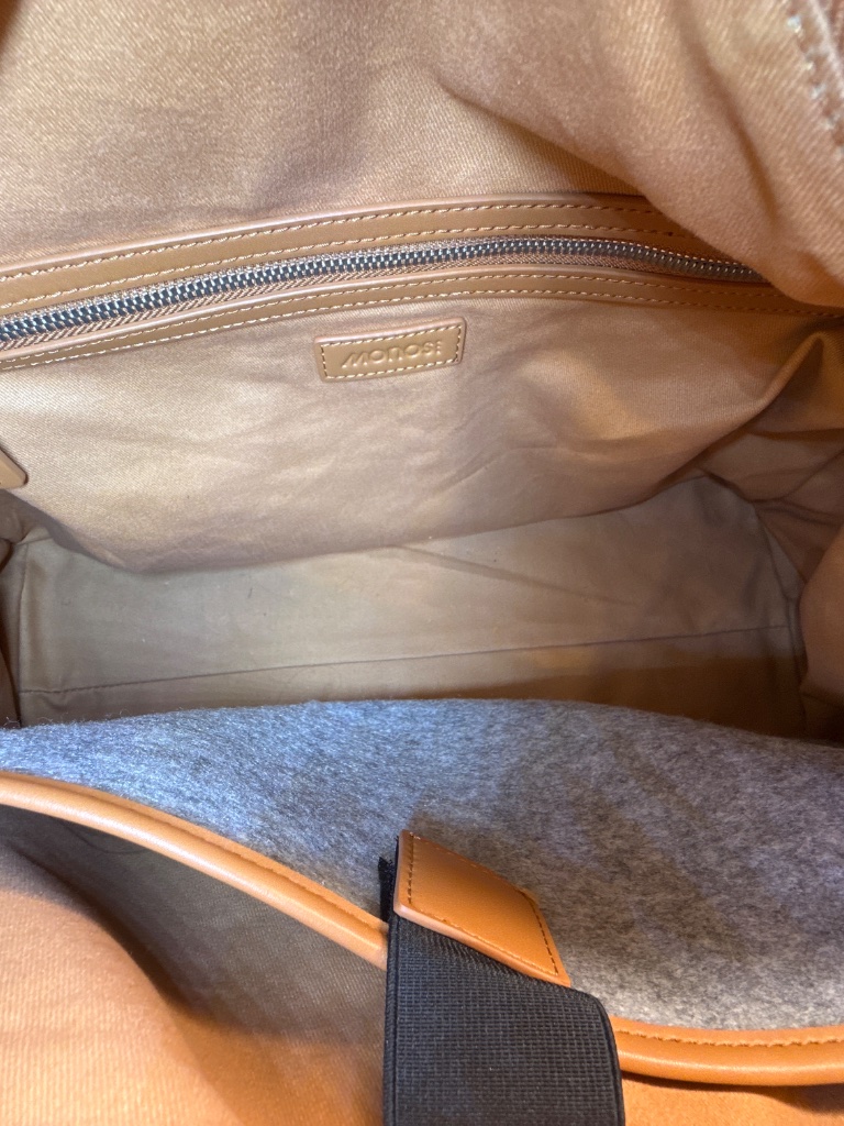 Monos Metro Duffel Tan Vegan Leather — image 5 of 6